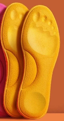 Eén paar zelfverwarmende inlegzolen Thermostatische thermische binnenzool Bericht Traagschuim Steunzool Schoenen Pad Verwarmde pads Winterparen