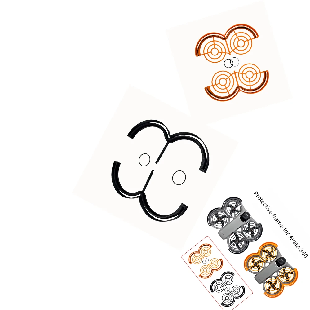 

Avata 360 Bumper Guards, Propeller Guard Protector Gimbal Anti-Collision Ring Cover for DJI Avata 360 Fly More Combo Accessories