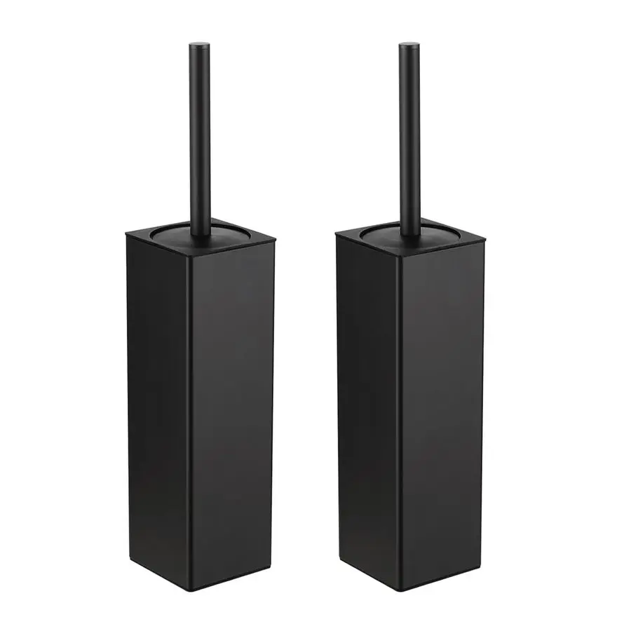 

Набор из 2-х алюминиевых ершиков для унитаза с держателями, отдельно стоящие, для хранения и организации в ванной комнате