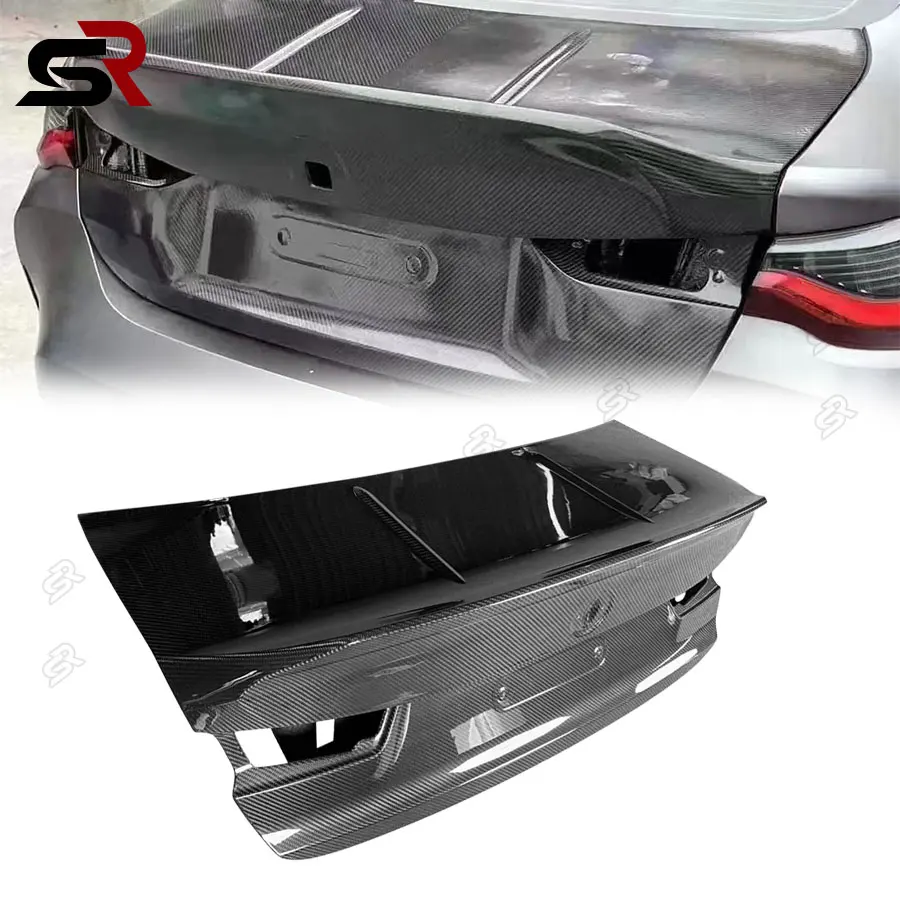 Suitable for BMW 3 Series G20 G28 M3 G80 CSL high-quality dry carbon fiber rear trunk lid luggage lid upgrade body kit