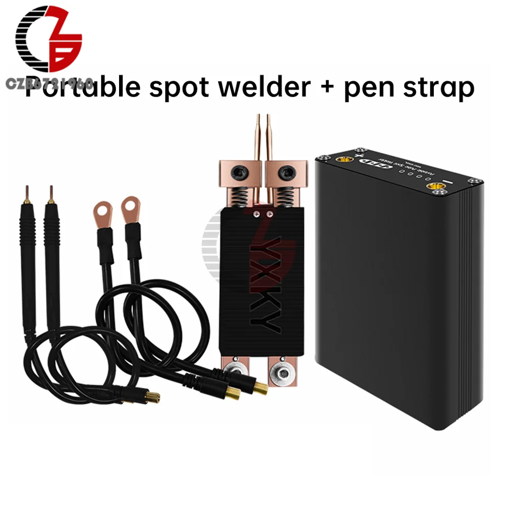 18650 Lithium Battery Spot Welding Machine 9 Gears Adjustable Spot Welders 320mm Welding Pen Battery Integrated Welding Tools