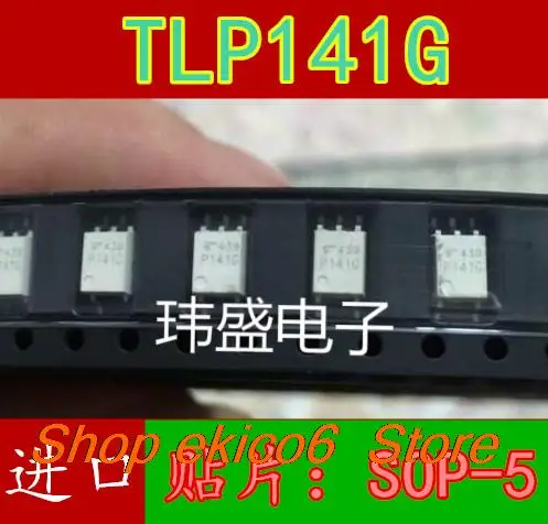 

10 шт., Оригинальные запасные части TLP141G P141G SOP5