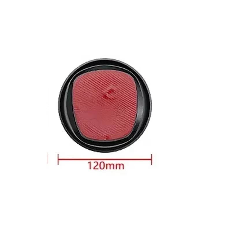 75/85/95/100/120mm ABS for FIAT 500 Panda Pulse Tipo Abarth Mobi Strada 600 500L Car Front Hood Badge Rear Emblem Accessories