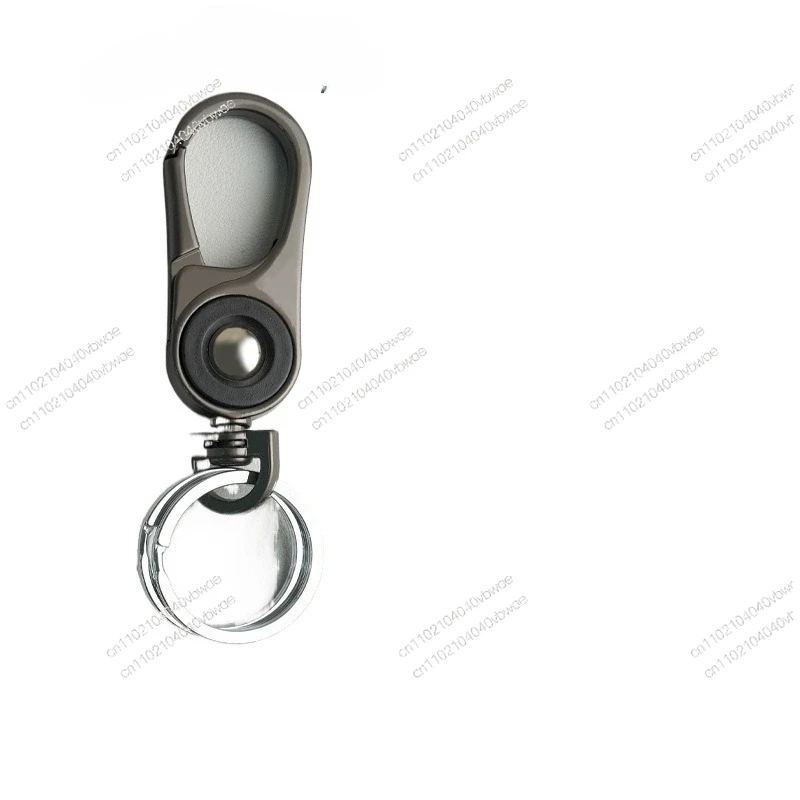 

Трансферные бусины, автомобильный брелок, металлический кулон на талию, креативное кольцо, кулон, простой бизнес-брелок с замком, оптовая продажа