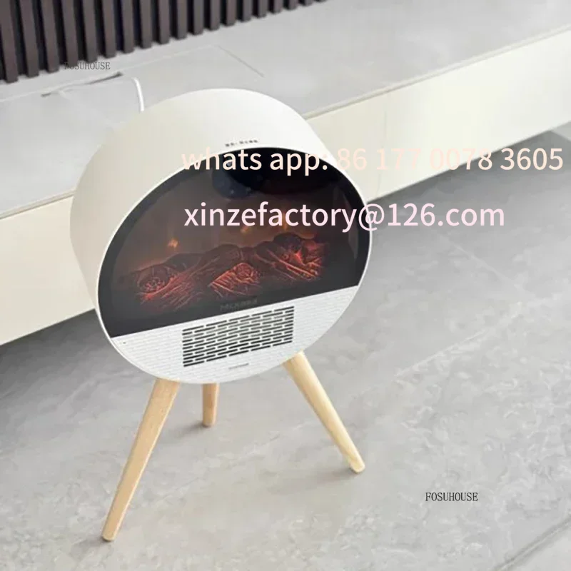

Customizable Modern Smart Living Room Fireplaces Heater Simulation Flame Fireplace Winter Home Fireplace Bathroom Heating