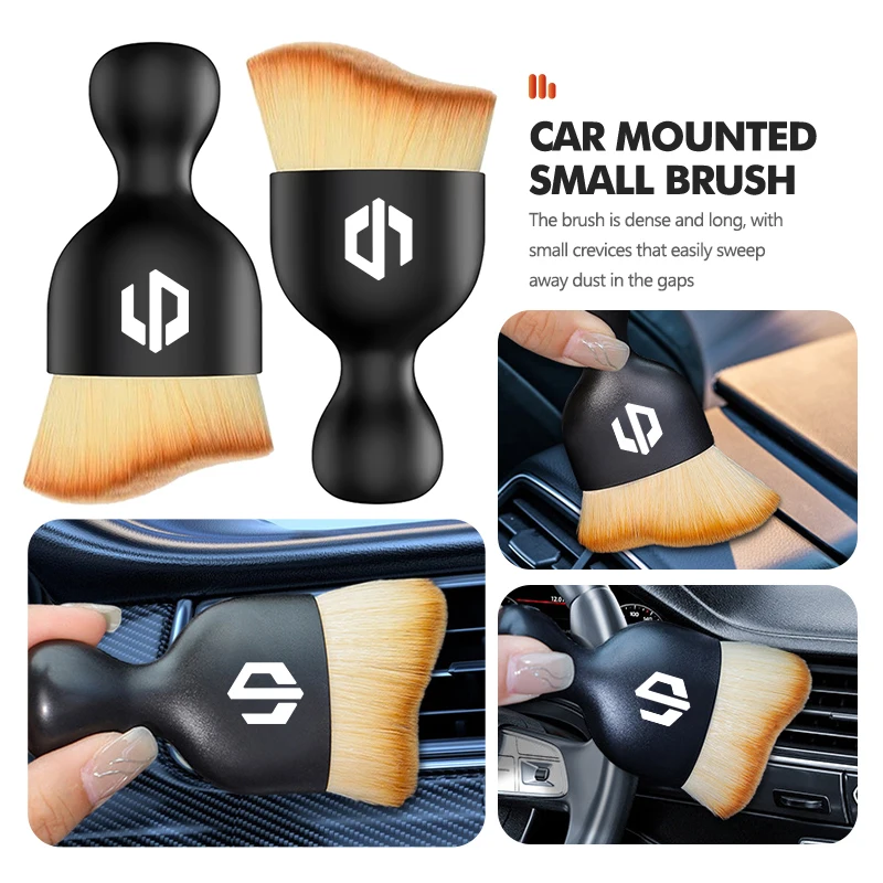 

Car Logo Air Outlet Detailing Brushes Interior Cleaning Soft Brushes Tool For Leapmotor T03 S01 C11 C01 C10 C16 2024 2025