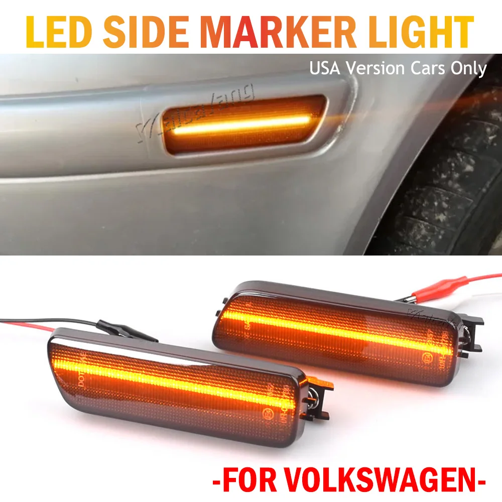 

For VW Golf MKIV 1999-2005 MK4 GTI/R32 2000-2003 Jetta MK4 1999-2005 LED Side Marker Light
