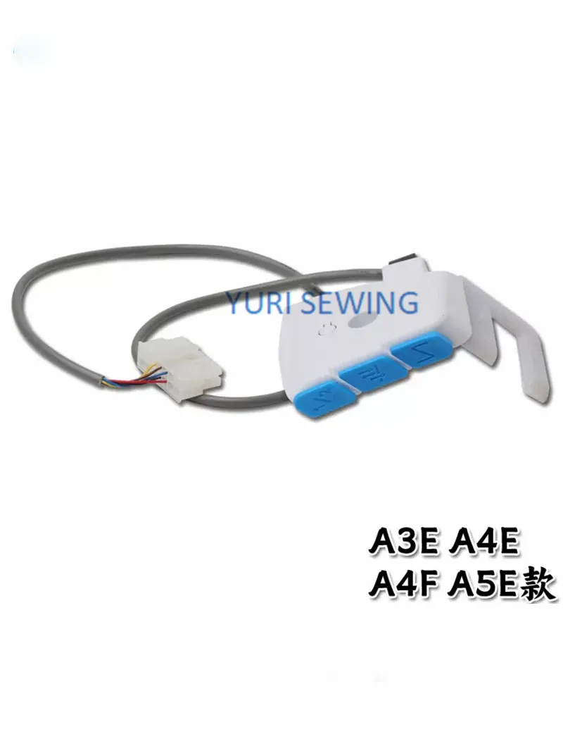 JACK A2/A3/A4/A5/A4F/A5F/A4E/A6F Reverse Switch Work Light Button With Wire Accessories Lockstitch Industrial Sewing Machine