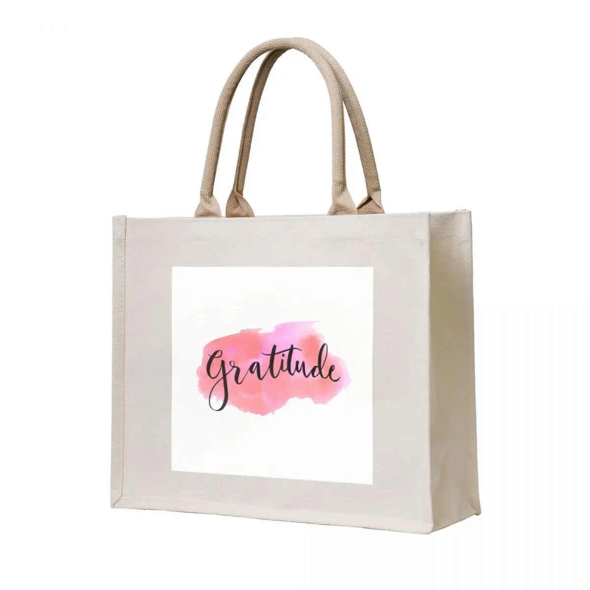 Gratitude Tote Bag ecological bags personalized tote Shopping bags