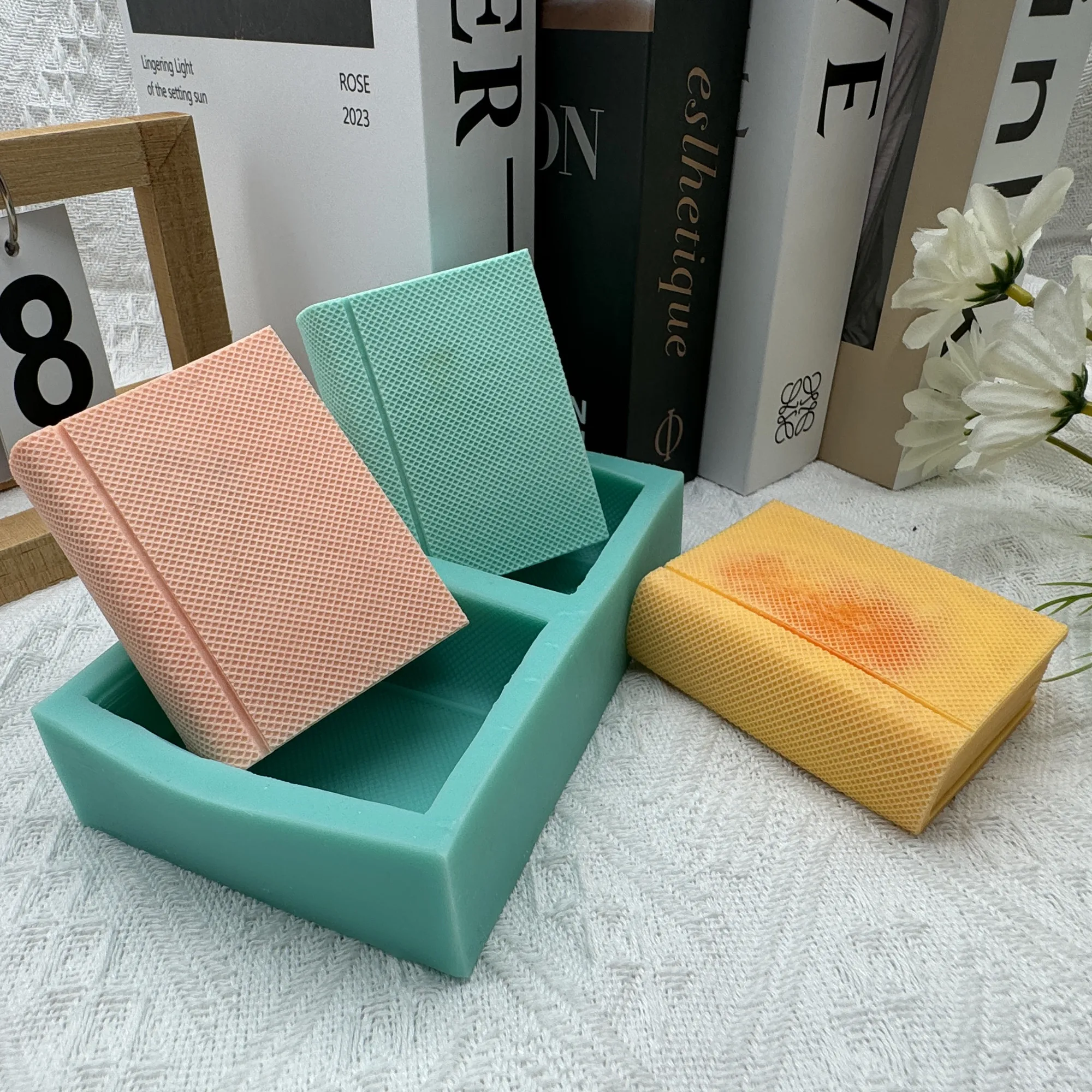 Iki kitap silikon sabun kalıpl - Soap Making Lye incelemesi ve fiyatı