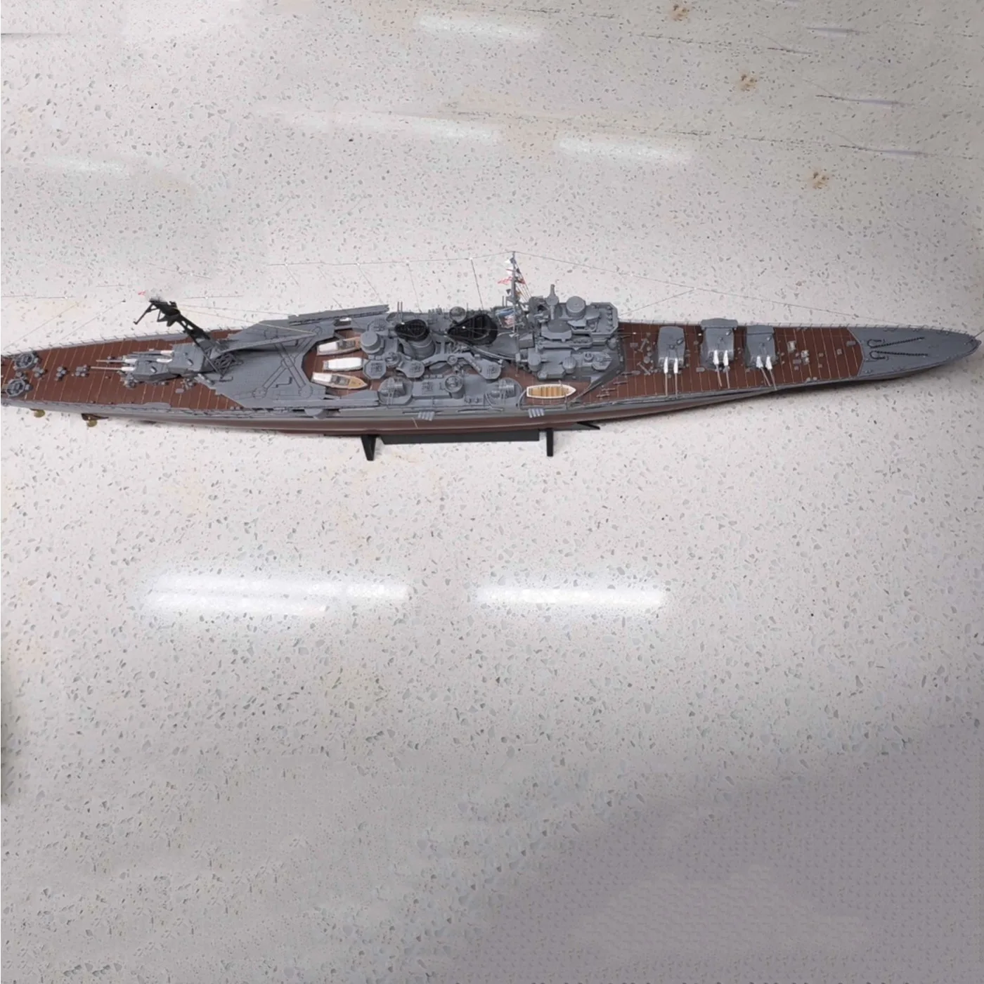 1/350 RCボート 60cm アメリカ重巡洋艦シミュレーション ラジコンボート 四モーターRCボートモデル RTR 大人向けおもちゃ ギフト