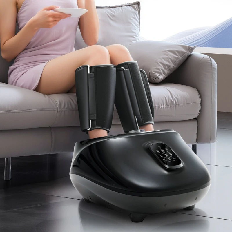 

Электрический массажер для ног, разминающий ролик, подушка безопасности, компресс с подогревом шиацу, многофункциональные массажеры для ног икр, здравоохранение