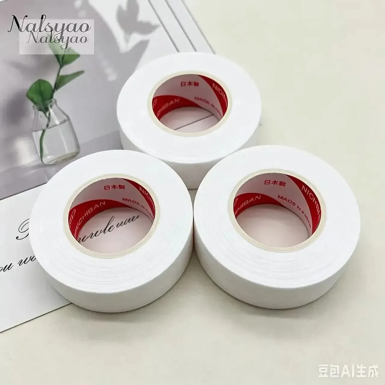 Nalsyao Micropore Eyelash Extension Tape for Lash Grafting Adhesive Eye Makeup Tool Beauty Supplies