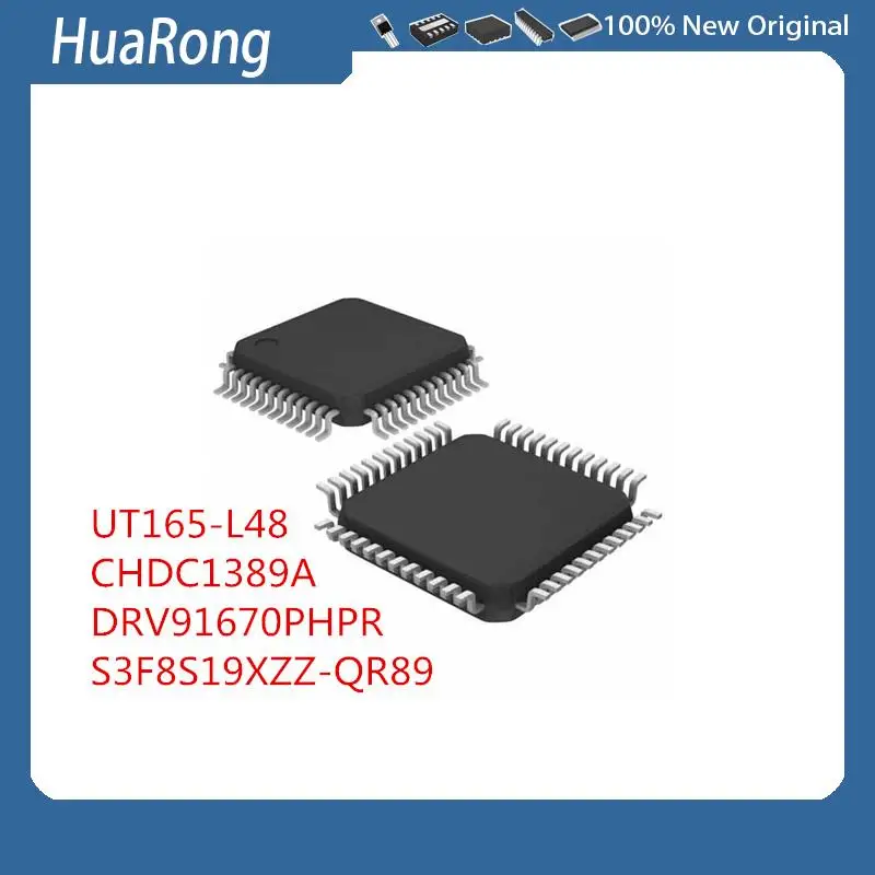 2Pcs/Lot     UT165-L48  UT165  QFP-48 CHDC1389A    DRV91670PHPR       S3F8S19XZZ-QR89