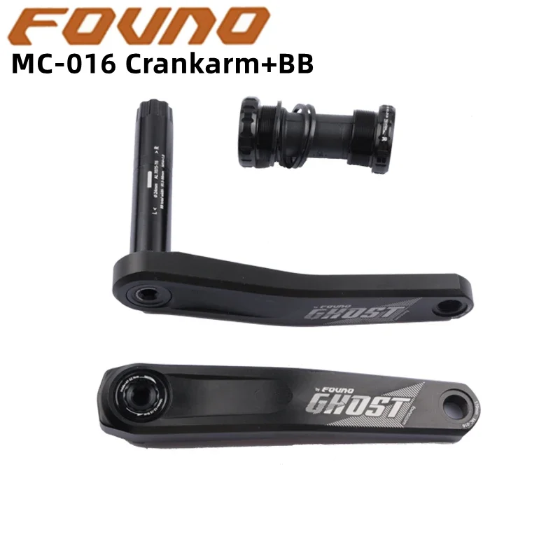 FOVNO 170mm Direct Mounted Crankarm Mountain Bike With BSA Bottom Bracket For MTB Bike Crank 170mm Crank