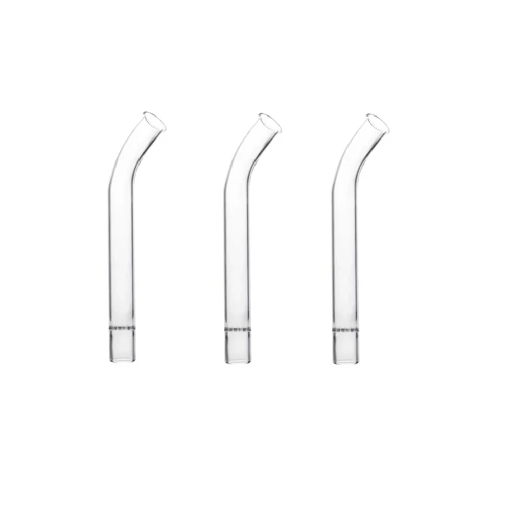 Argo 3pcs Replacement 90mm Long Bent Curved Glass Stem Aroma Tube