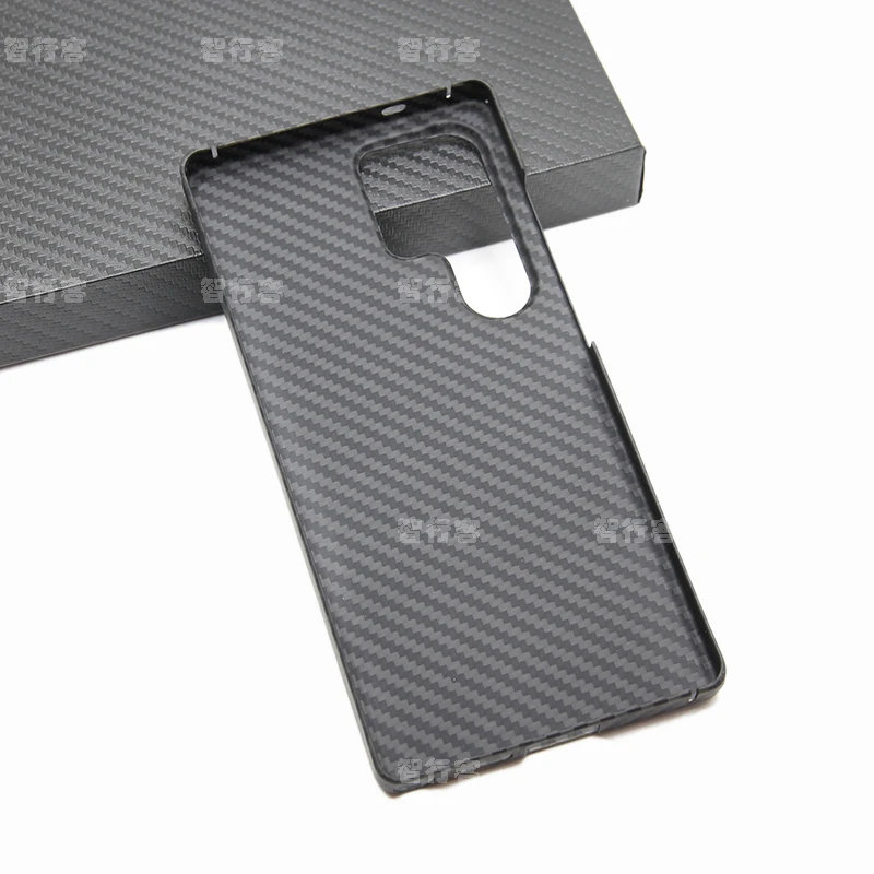 ZXKE-Fibre Phone Case For Samsung Galaxy S25Ultra Cover, Light Thin, High-Strength, Aramid Fiber, Protective Shell