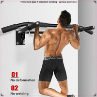 2025 Able Pull-up Indoor Horizontal Bar Wall Punching Household Fitness Equipment Multi-function Loading 200kg
