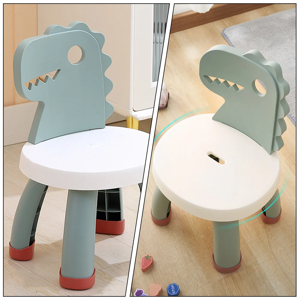 كرسي ديناصور رائع، مقعد مريح لدعم الظهر لرياض الأطفال، مقعد صغير لخطوة المدخل #6