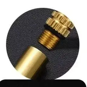 Titanium Outdoor EDC Portable Multi-Purpose Toothpick Bottle Fruit Fork Camping Tool Toothpick Tube Is More Durable Than Floss