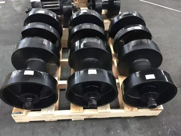 Nouveau prix d'usine plate-forme de forage fixation pelle train de roulement pièces de rechange MST800 MST2200 rouleau de chenille