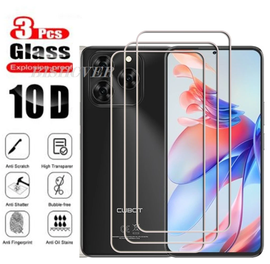 3pcs 9H Tempered Glass For Cubot Note 60 7.2" 2025 Cubot Note 60 Note60  Screen Protector Tempered Glass Film