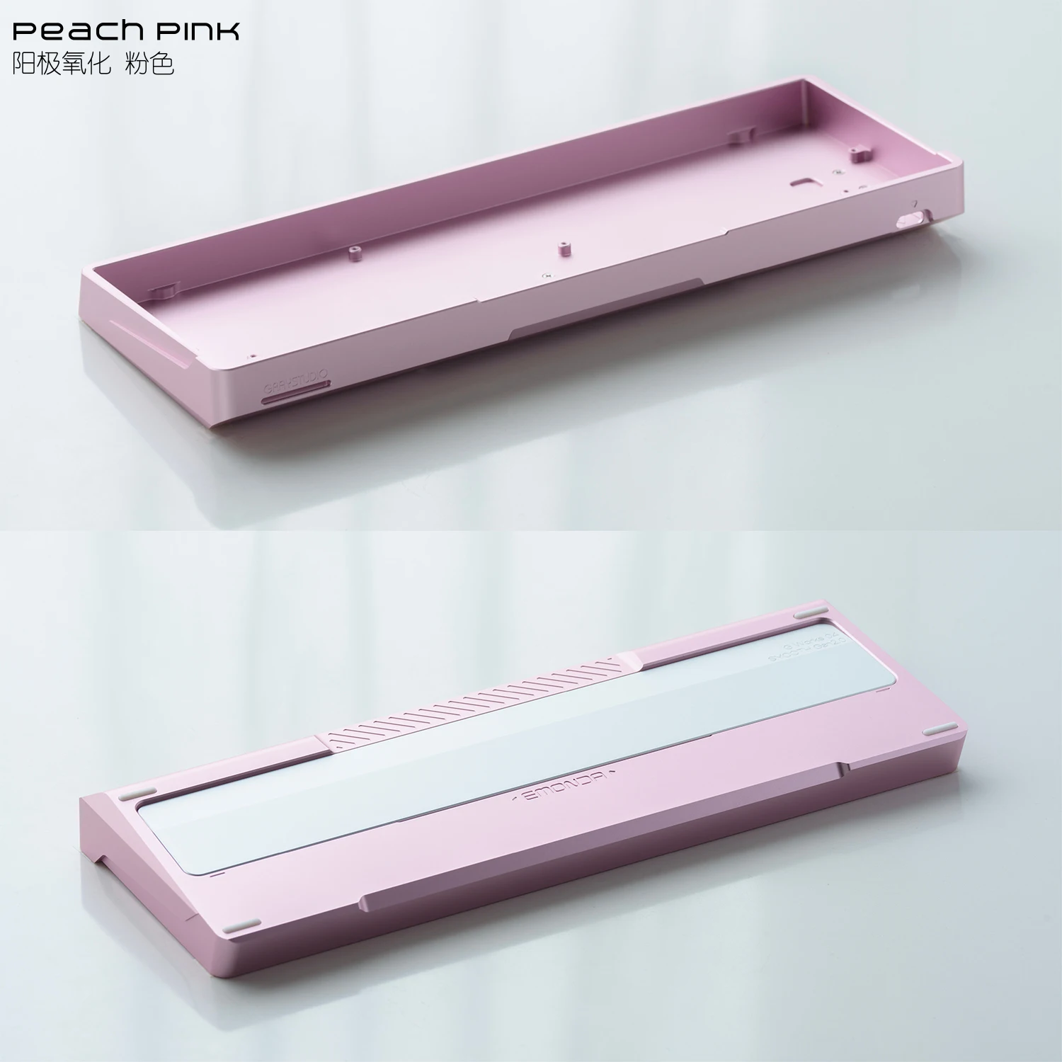 Casing Keyboard Mekanis Aluminium Graystudio Casing Keyboard Sakelar Magnetik Kustom Personal untuk GH60/Wooting/RAKKA/GEON 60HE