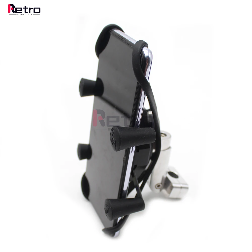 Suporte de Telefone Espelho Retrovisor para Vespa, Suporte de Navegação GPS, GTS300, GTV, Seat Giorni Primavera, 150, 125, Sprint 150, 125