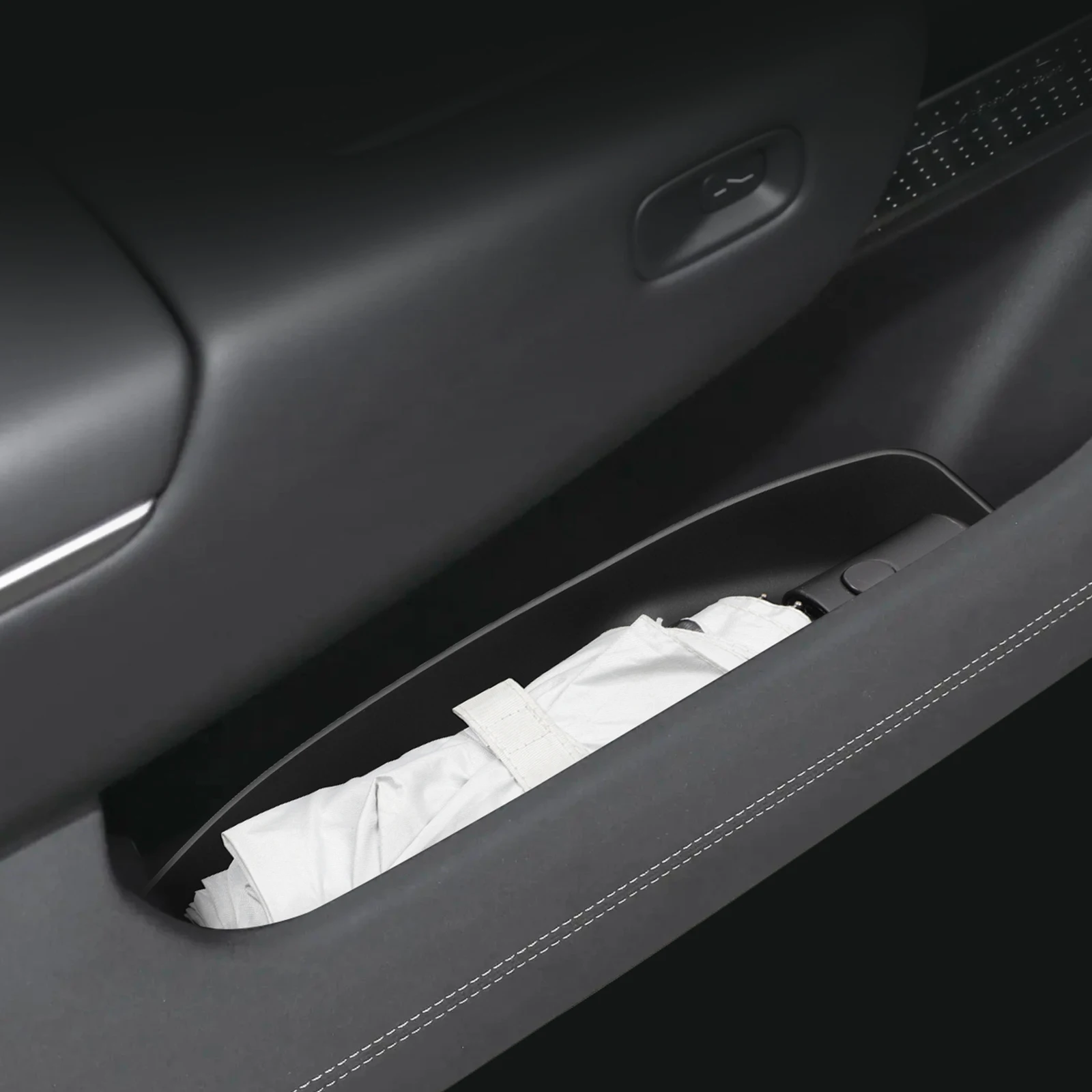 LUCKEASY für Zeekr 7X 2024-2026 Auto-Türseiten-Aufbewahrungsbox TPE Vorder- und Hintertürgriff-Organizer Auto-Zubehör 4 Stück – Detail 3