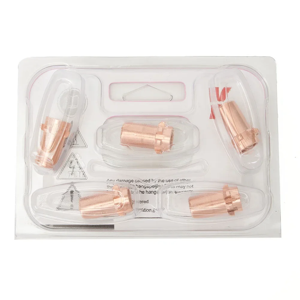 Improve Cutting Performance With 10pcs KP2062 2B1 KP2063 1B1 Plasma Electrode & Nozzles Set For Electric ProCut20/55/80