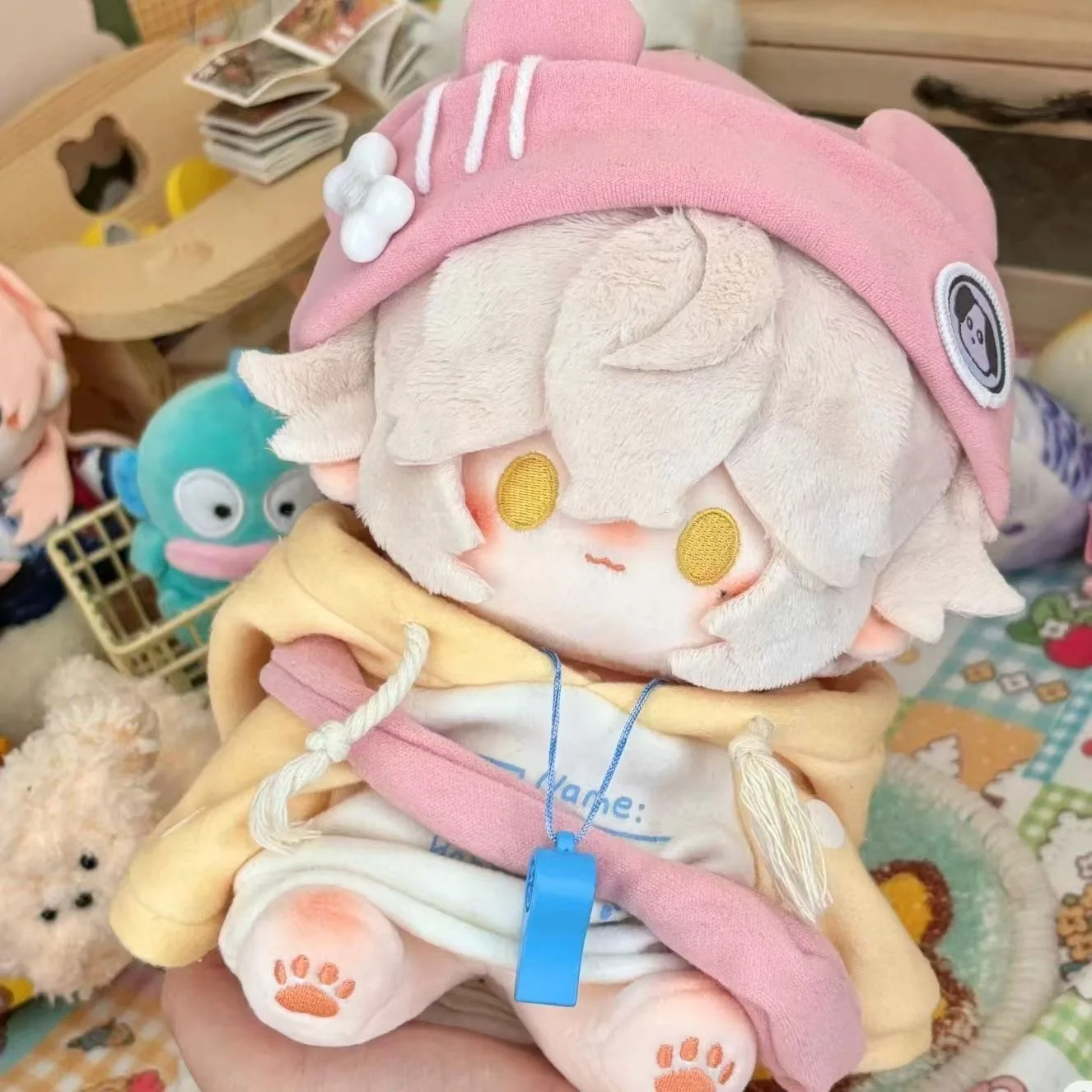 20 سنتيمتر في المخزون أنيمي هونكاي: ستار السكك الحديدية جينغ يوان سمات وسيم تأثيري لينة القطن الجسم فستان Kawaii التميمة هدية