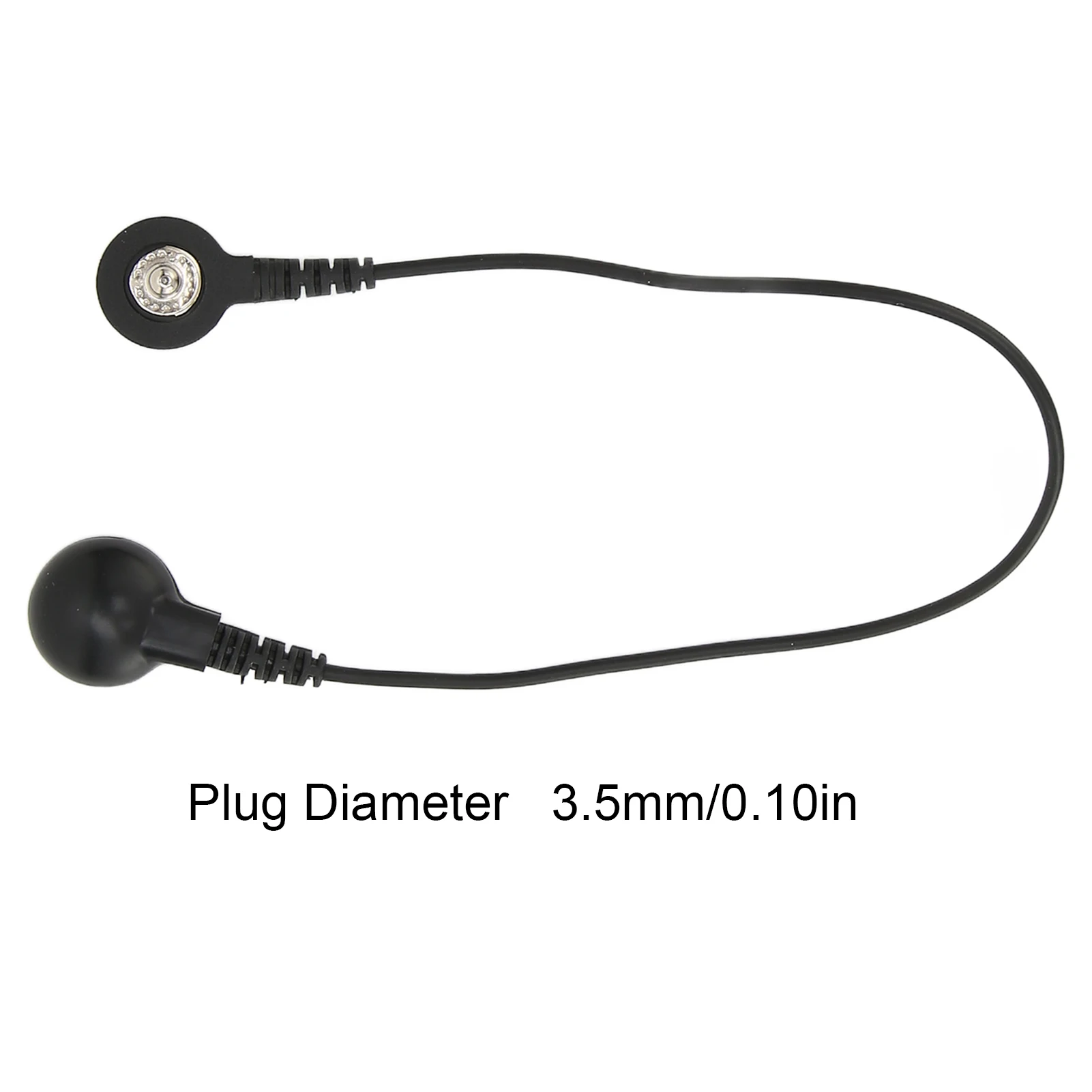 TENS 3.5mm Electrode Wires Replacement Electrode Wires Wires Standard Connection Snap Cable for Digital Device
