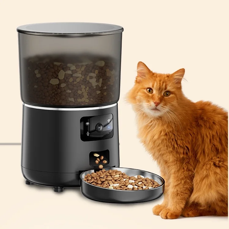 

Competitive Price Interactive Pet Feeder Dog Feeder With Two-Way Audio and Automatic Pet Dispenser