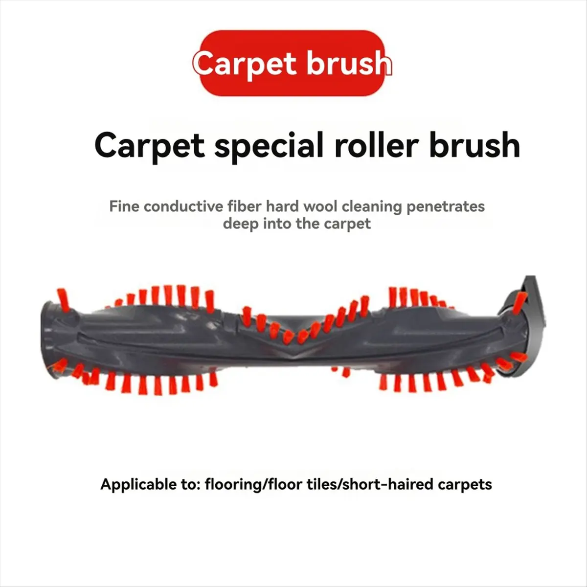 【Newest AT03】2 Pcs Brush Roll for DuoClean NV800, NV800W, NV801, NV801Q, NV803, UV810, HV380, HV381, HV382 Vacuum Cleaner