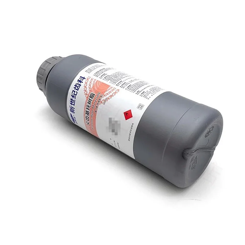 Self Heat Curing 500ml Dental Monomer Acrylic Liquid Denture Base Resin Liquid PMMA Dentistry Artificial Teeth Repair Materials