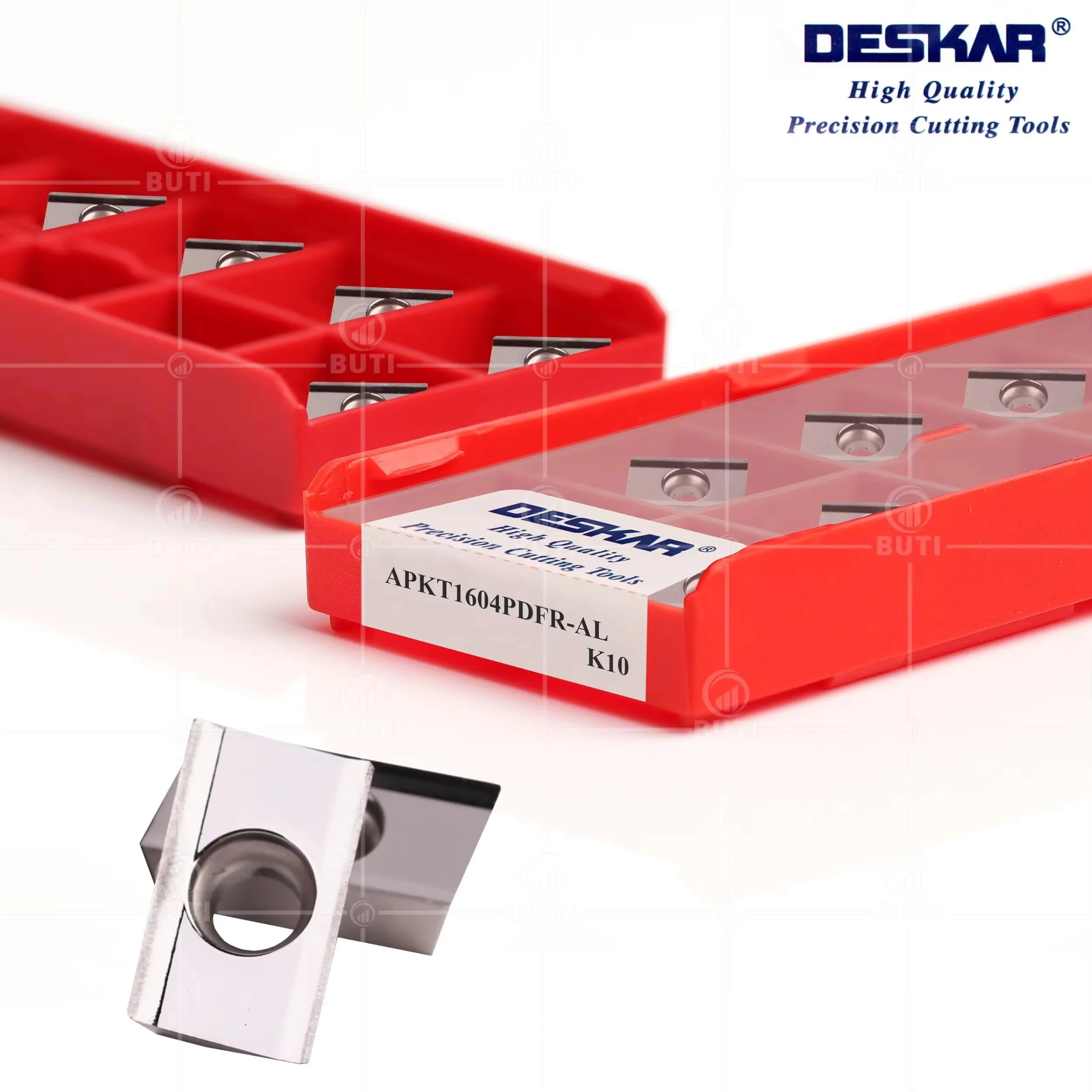 DESKAR 100% Original APKT1135PDER-AL APKT1604PDER-AL K10 Numerical Control Lathe Milling Insert Cutting Tool Processing Aluminum