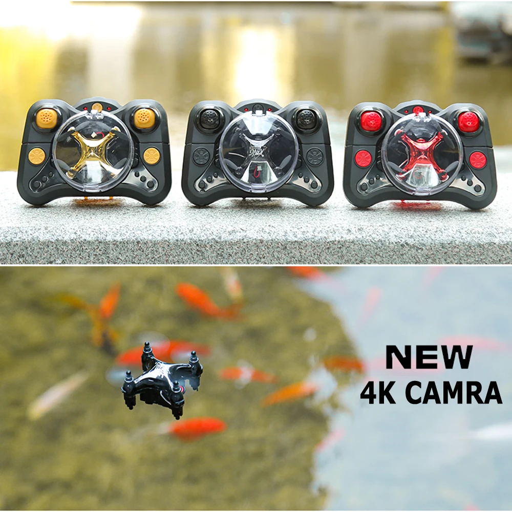 

Mini Drone Without/with 4K Camera Hight Hold Mode RC Quadcopter RTF WiFi FPVQuadcopter Follow Me RC Helicopter Quadrocopter Kid'