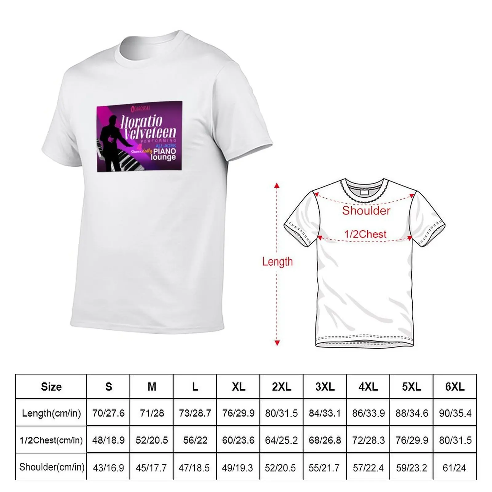 Horatio Velveteen T-Shirt t shirt man designer anime tshirt funny t shirts cotton T-shirt