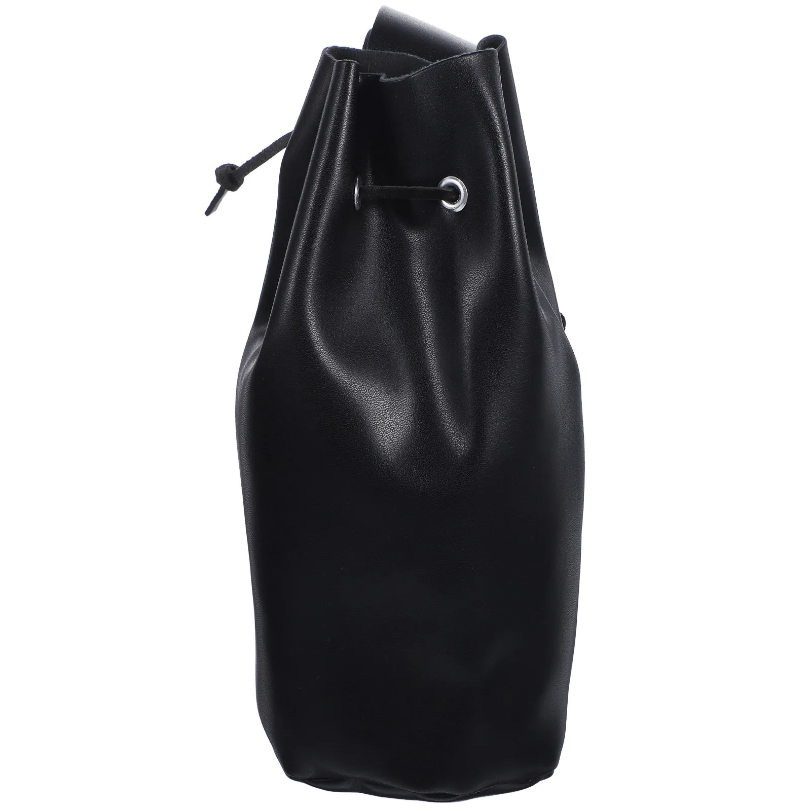 

Medieval Drawstring Waist Pouch PU Portable Renaissance Cosplay Bag Vintage Costume Accessory Party Favor Cosplay Supply