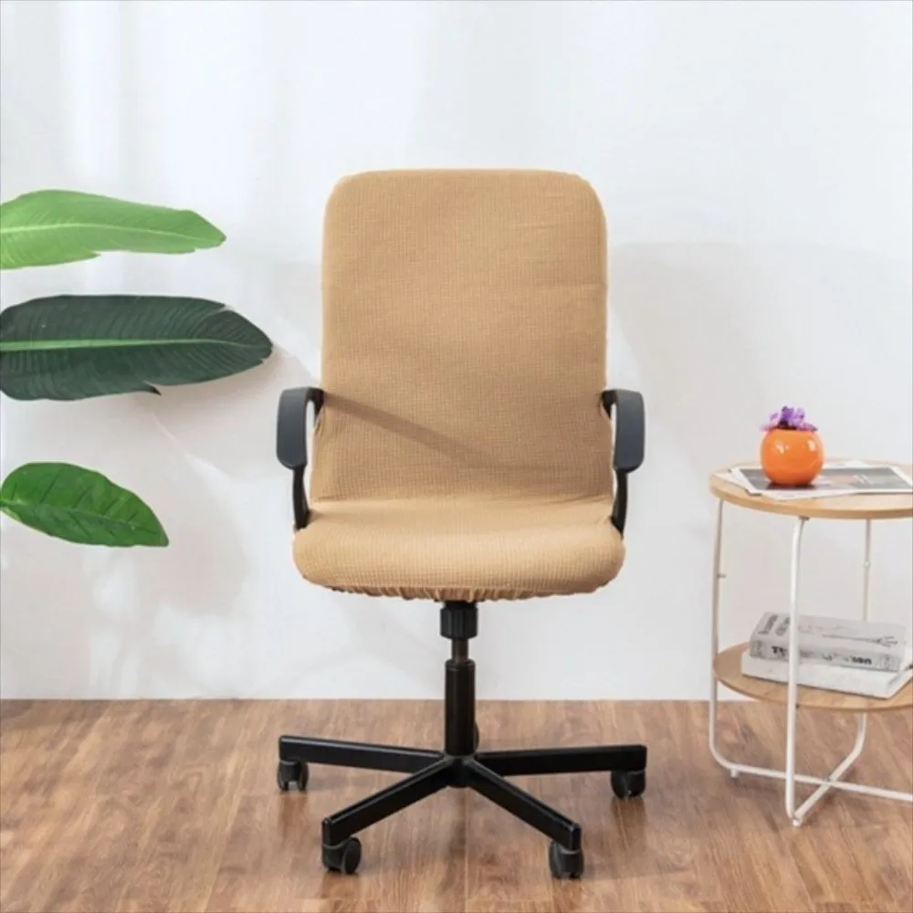 

Водонепроницаемые чехлы на компьютерные офисные стулья, утолщенные жаккардовые чехлы на сиденья, пылезащитные эластичные защитные чехлы для сидений, кресло