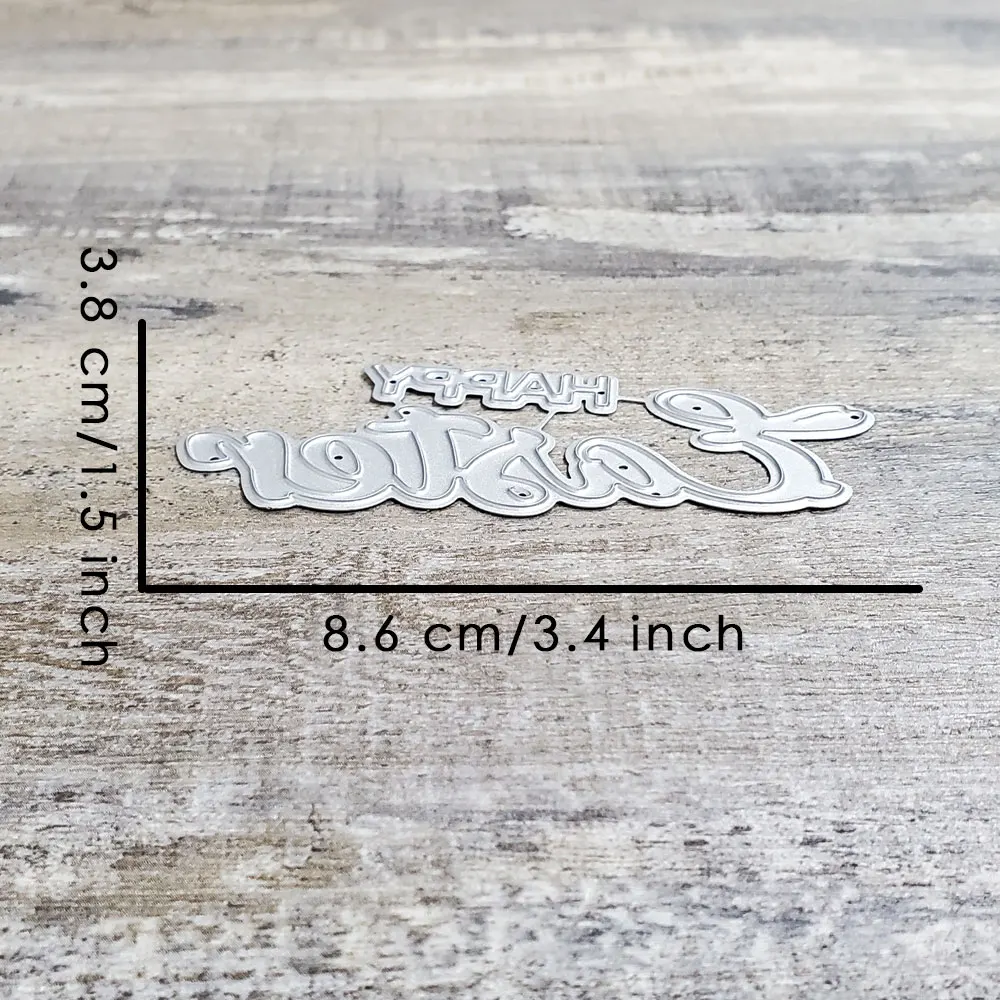 Hasen-Lampen Stanzform Aus Kohlenstoffstahl – 12,9x13,8 Cm, Für Scrapbooking & Kartenherstellung
