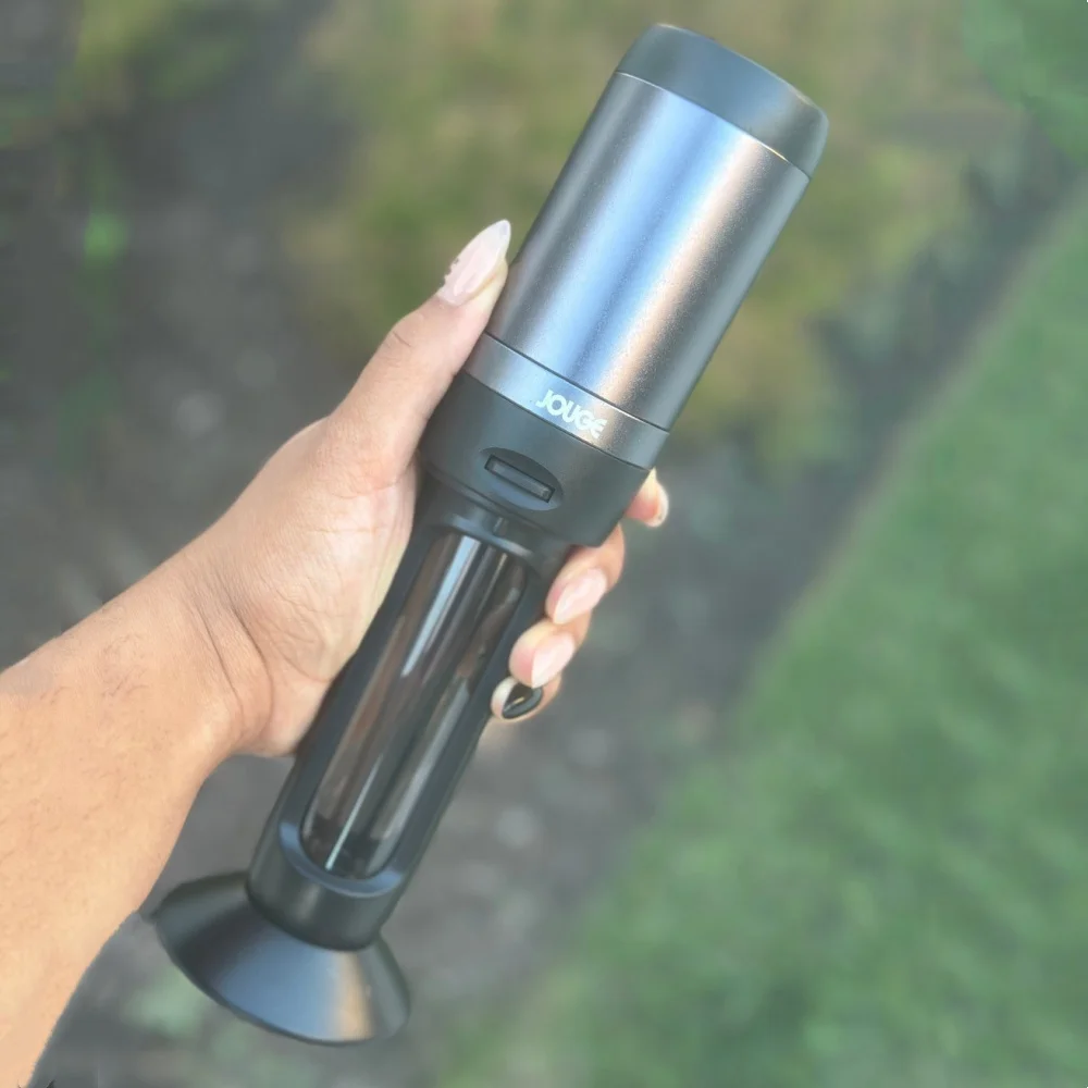 

Электрическая дробилка для сухих трав 2-в-1 с трубкой-дозатором для табака 110 мм, для сигар и сигарет, измельчитель трав, аксессуары для курения