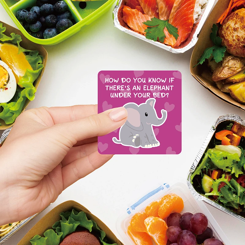 60 Pcs Lunch Box Notes For Kids Cute Lunchbox Notes For Kindergartners Cute Decoration Notes Children's Lunch Box Cards