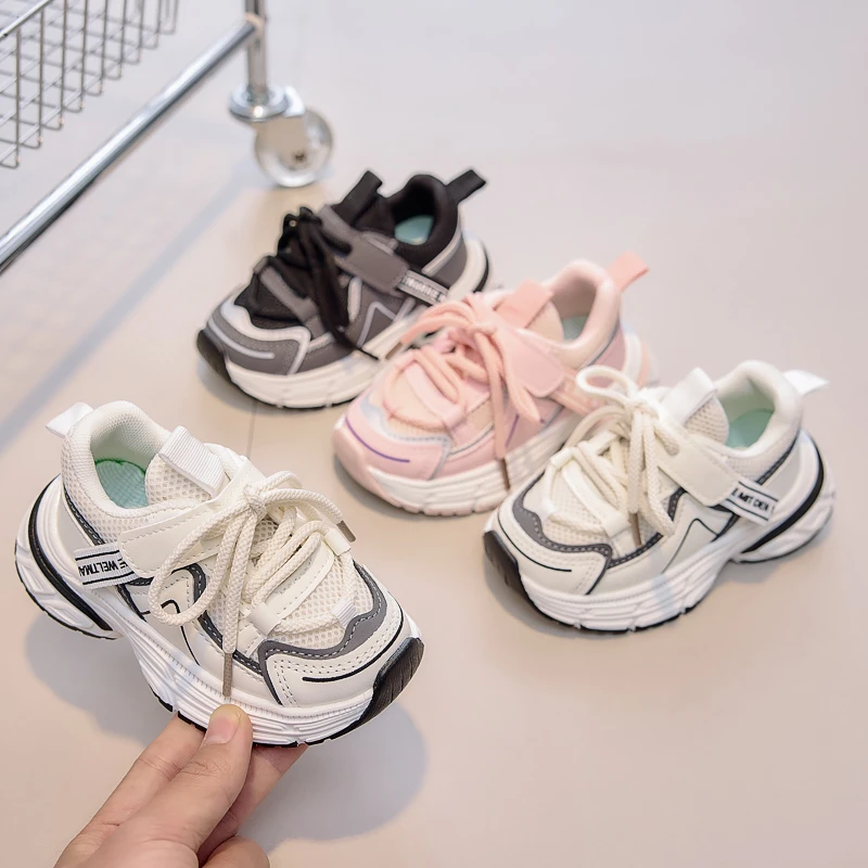 

Breathable Shoes Sport Shoes Children Trend Fashion Winter Kid Sneakers Anti Slippery Boy Girl Running Comfortable Shoes