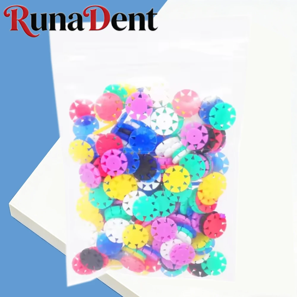 

Autoclavable Dental Root Canal File Marking Rings – 100pcs Silicone Color-Coded Stops for File Organization & Counting