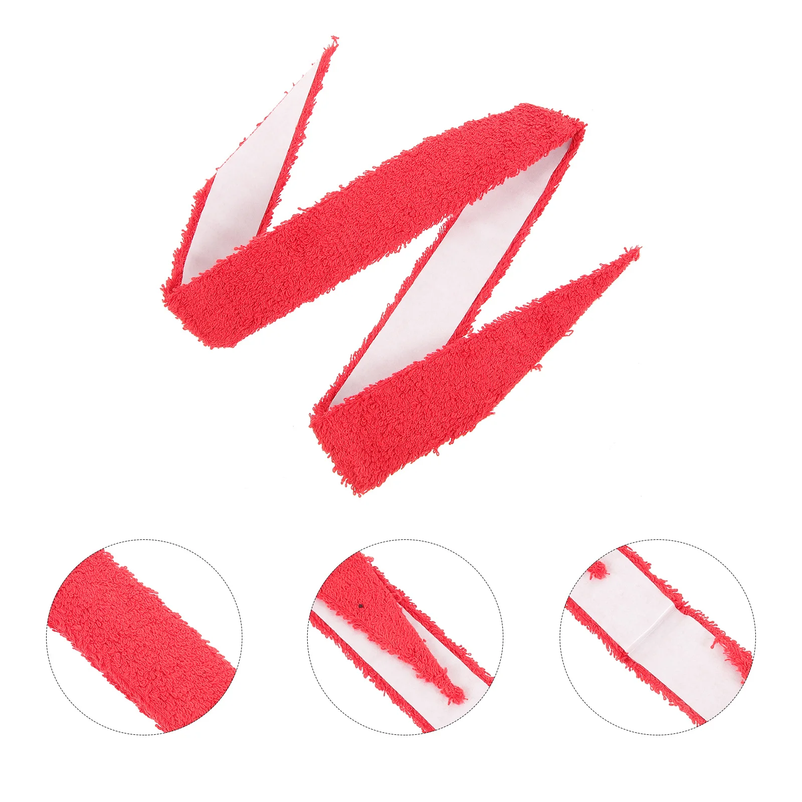 

2Pcs Cotton Badminton Racket Grip Tape Sweat-Absorbent Anti-Slip Handle Tape Racket Overgrip Sports Supplies Badminton Grip