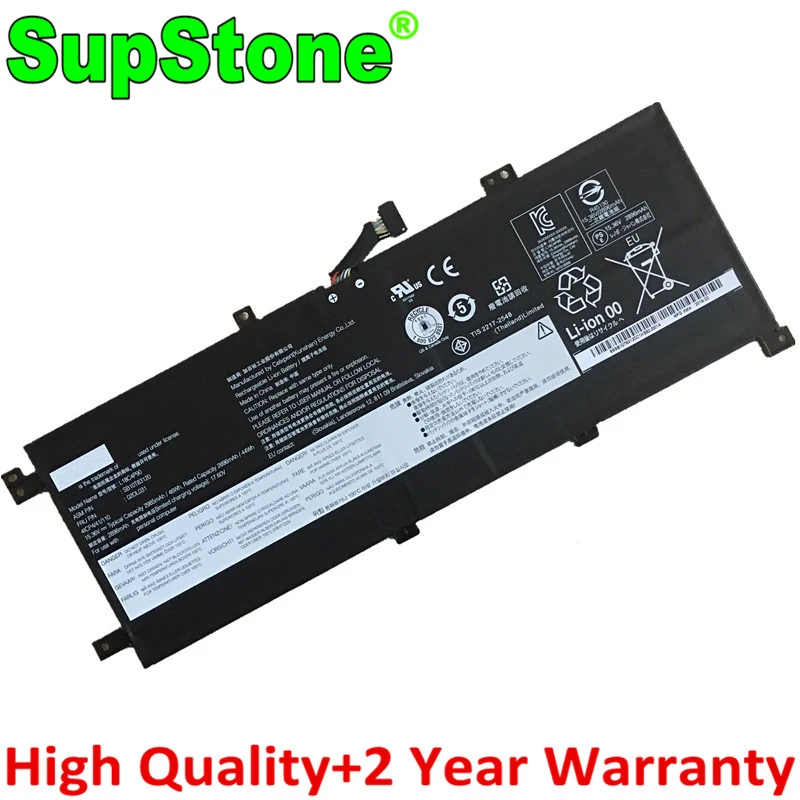 SupStone L18C4P90 L18M4P90 L18D4P90 Battery For Lenovo ThinkPad L13 Yoga 20R5,20R6 2nd Gen,02DL030 02DL031 5B10W13934 SB10T83177