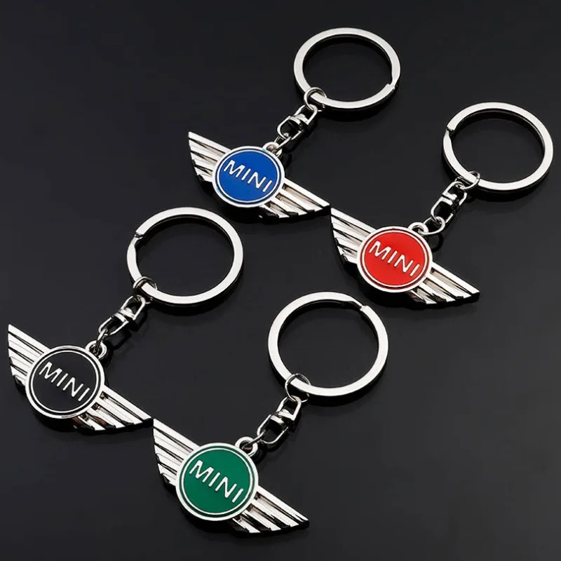 

Car Emblem Keychain Chain Metal Keyring for Mini Cooper JCW R50 R52 R53 R55 R56 F54 F55 F56 F60 CLUBMAN COUNTRYMAN Accessories