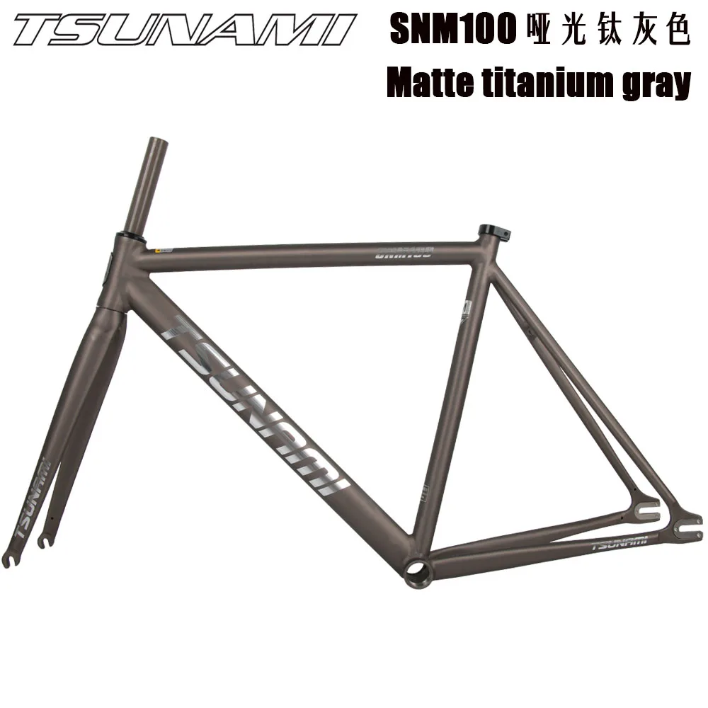 TSUNAMI SNM100 自転車フレーム固定ギアキャリアキット 49 センチ