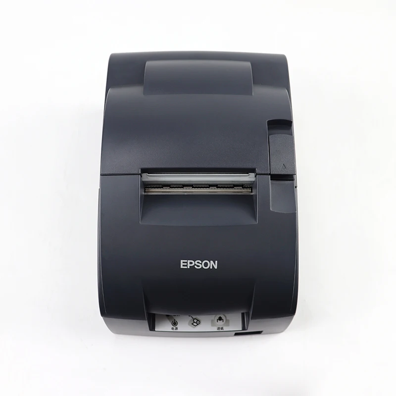 90% New Epson TM-U288D Impact Printer with RS232 Serial Port Dot Matrix Recepit Printer Kitchen bar POS printer same as TM-U220D